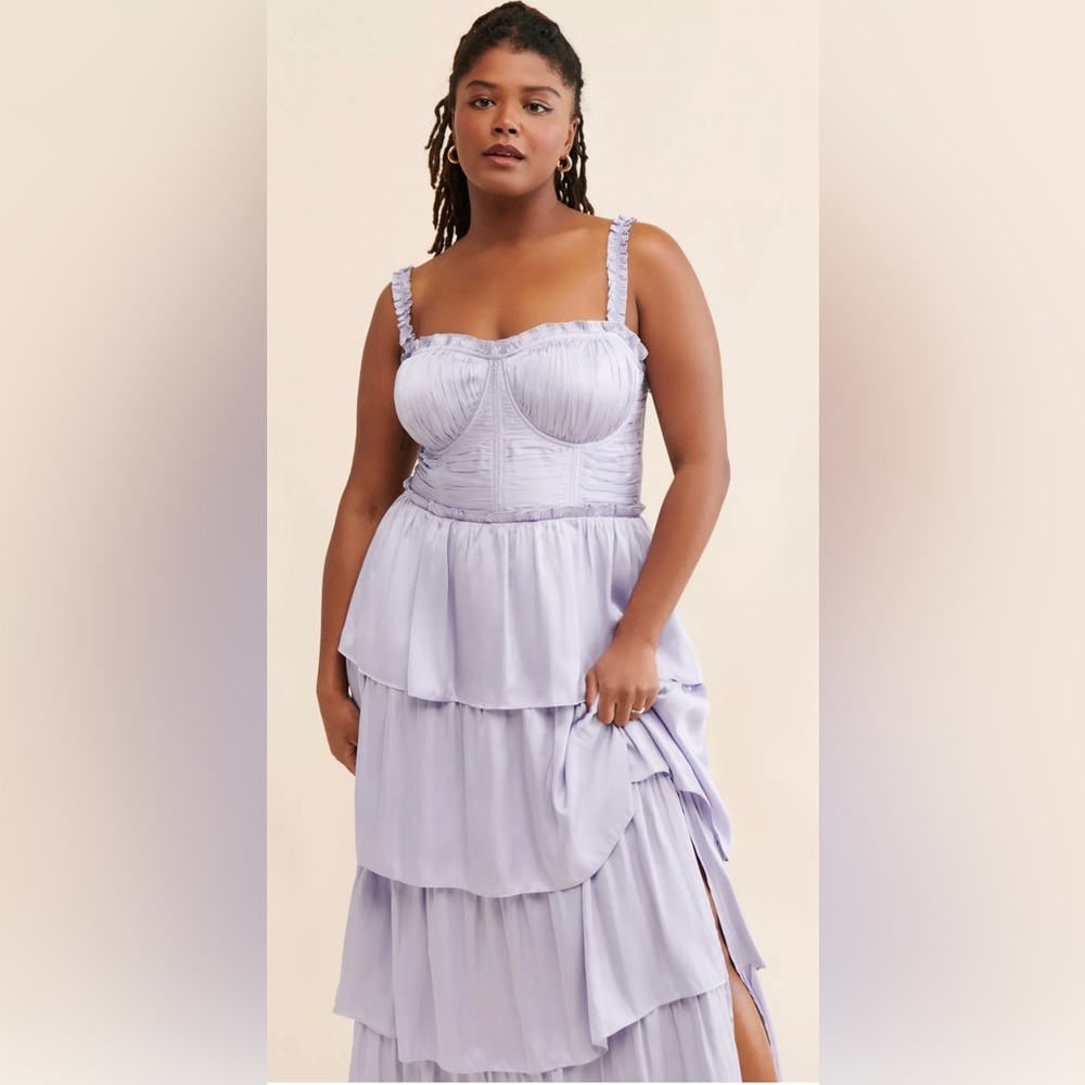 ASTR The Label Tempany Tiered Maxi Dress